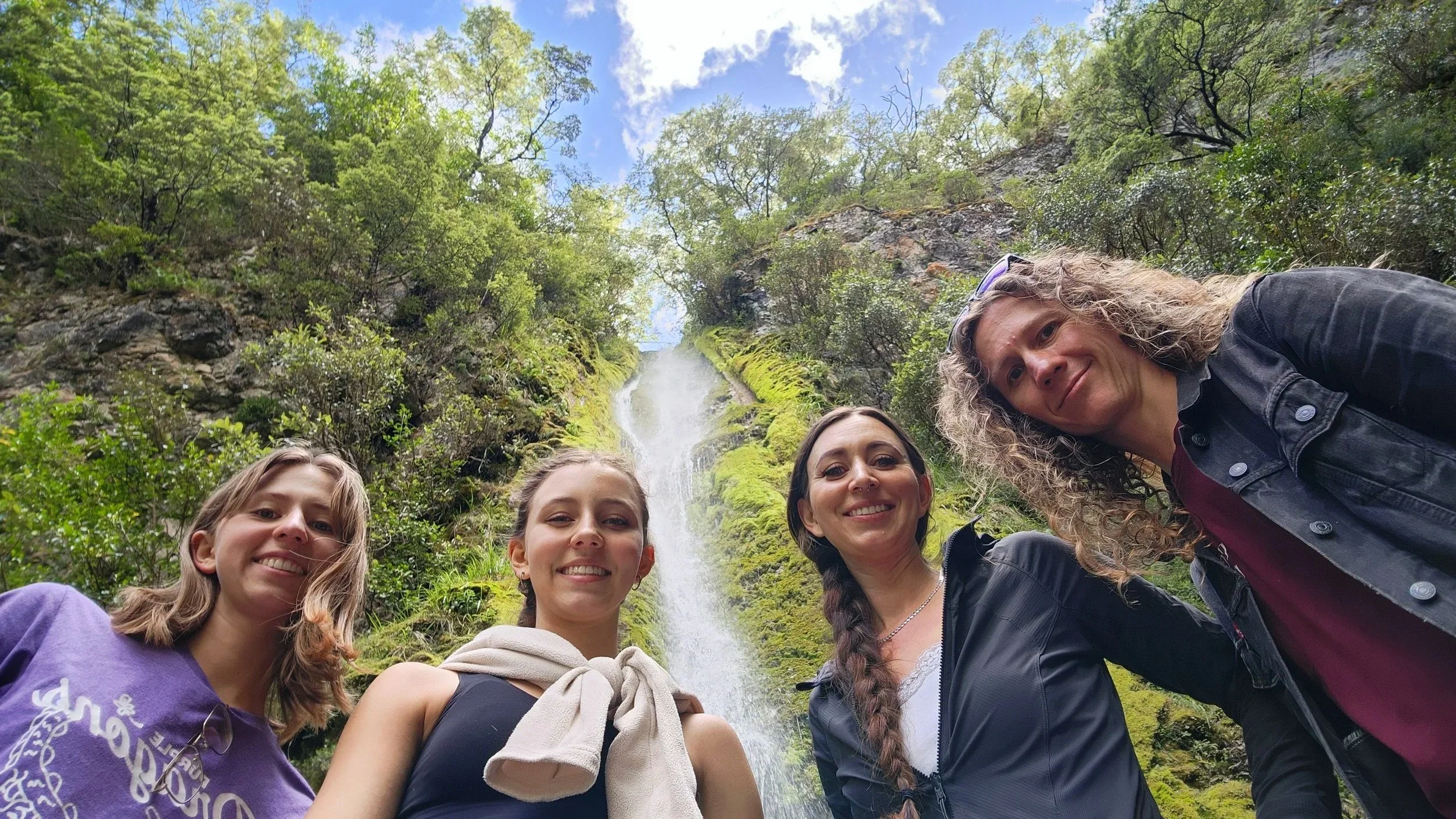 Our family at Dog Stream Falls