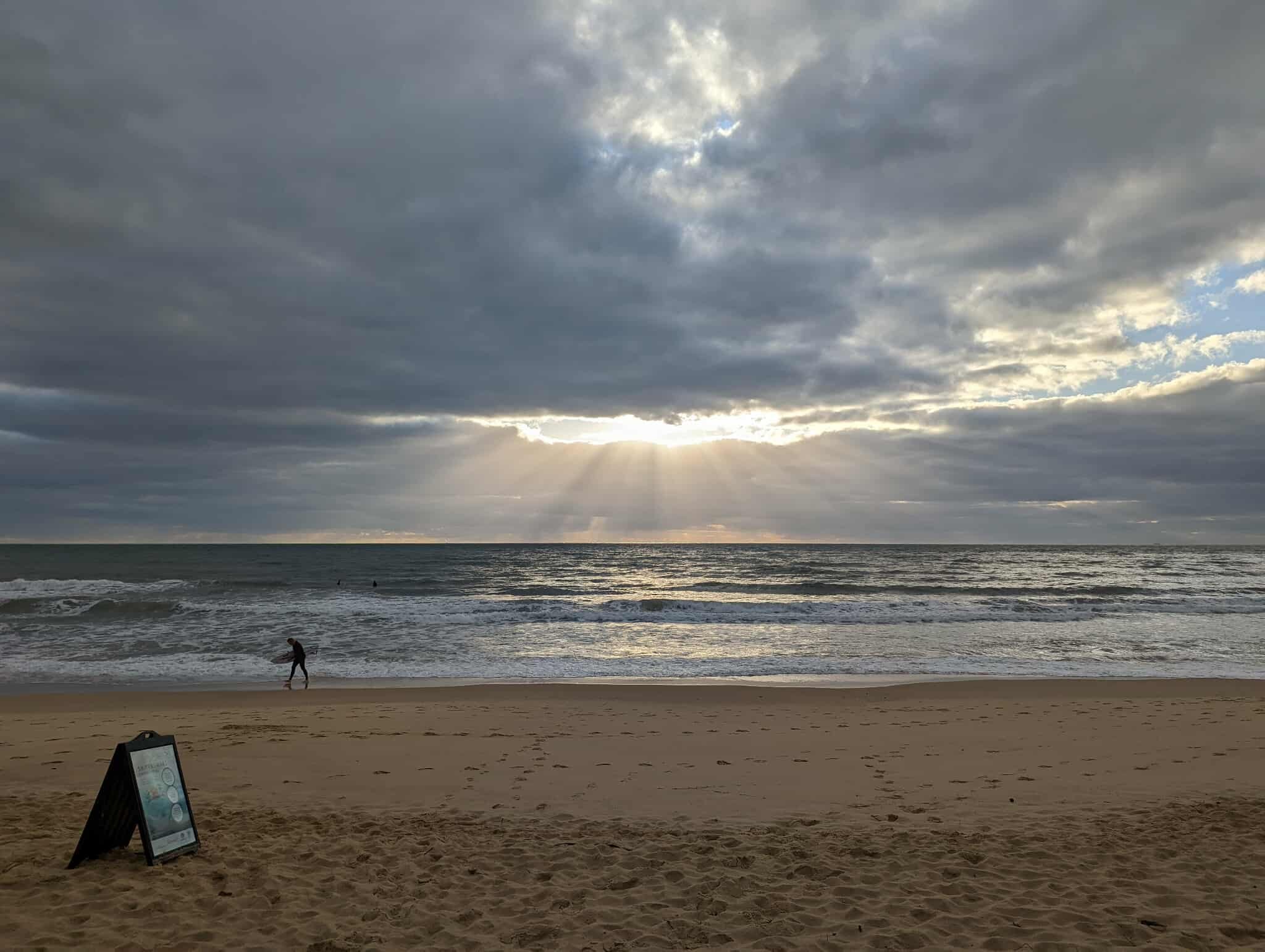 If your loved one loved the beach, that's the ideal location for their memorial service.