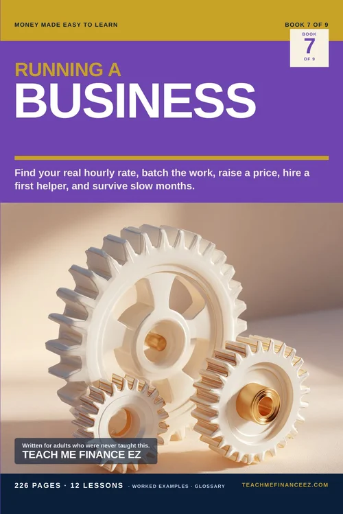 Running a Business book cover