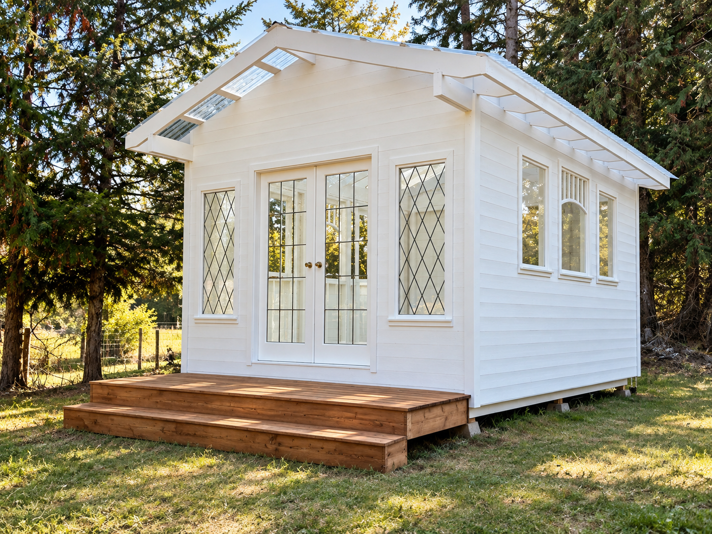 The Willow House, a greenhouse-inspired natural light photography studio rental in Nanaimo, B.C.