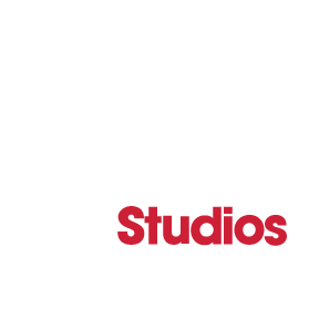 Abbey Road Studios logo with black and white background