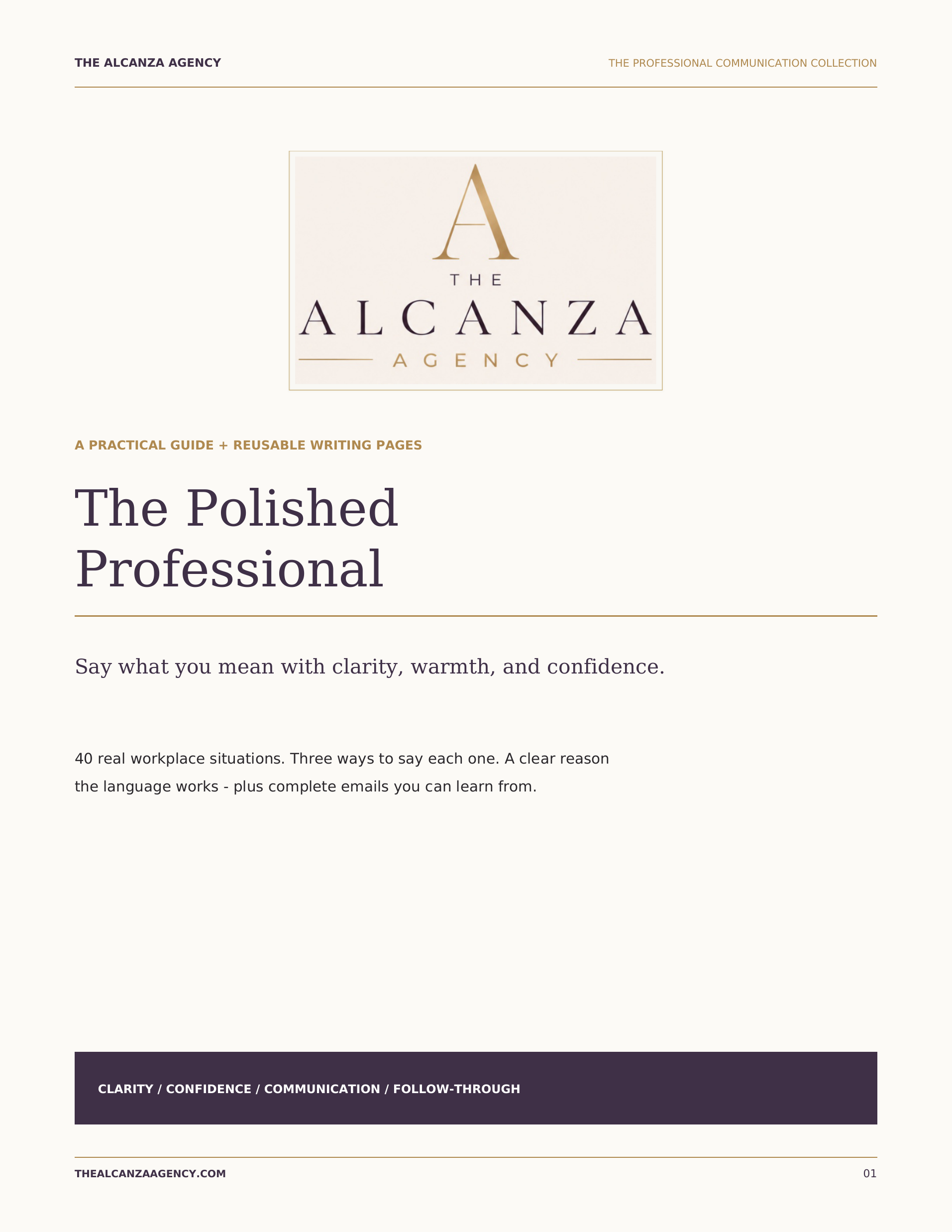 The Polished Professional: 40 Workplace Communication Situations