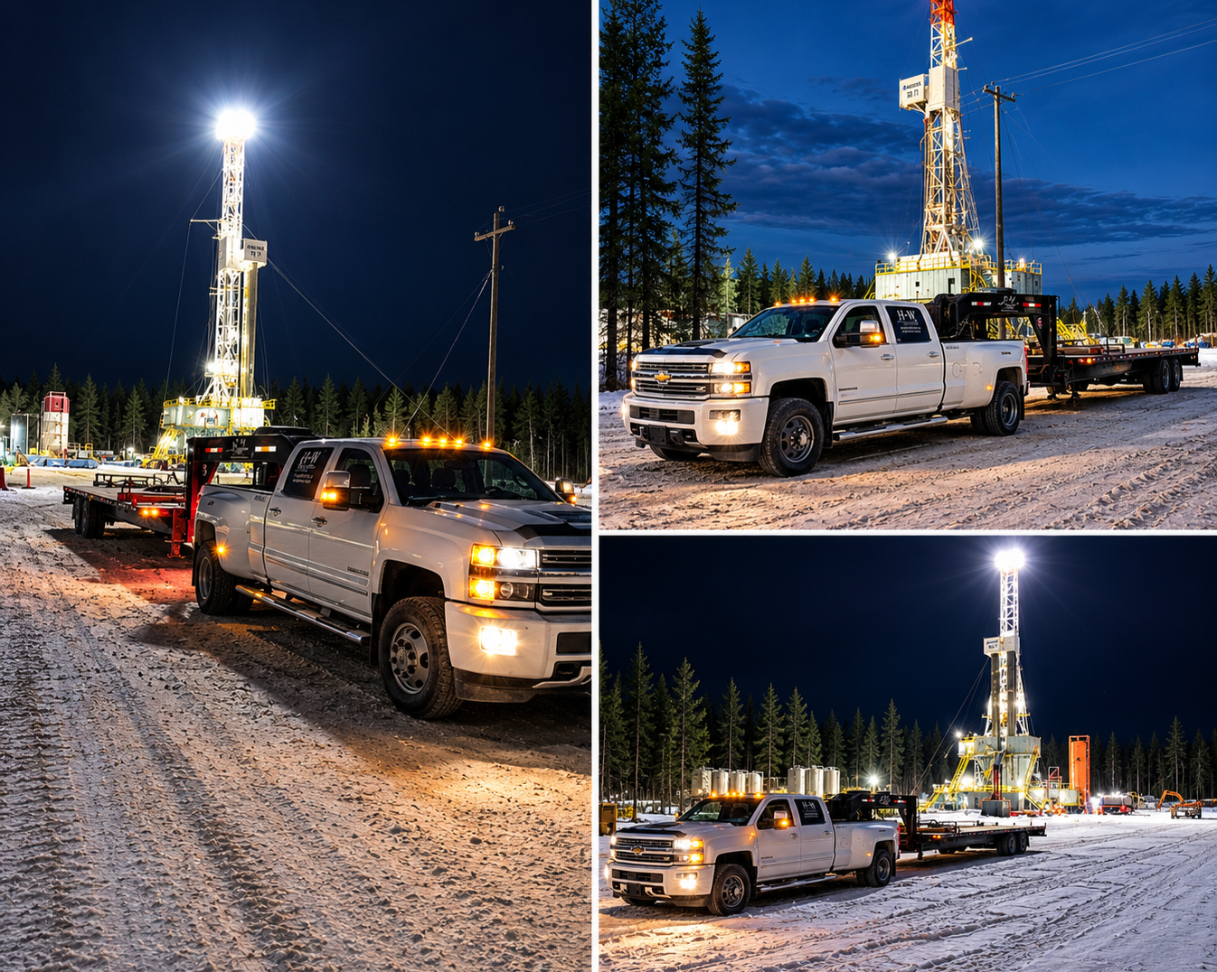 oil rig, pipeline, hotshot services, trucking