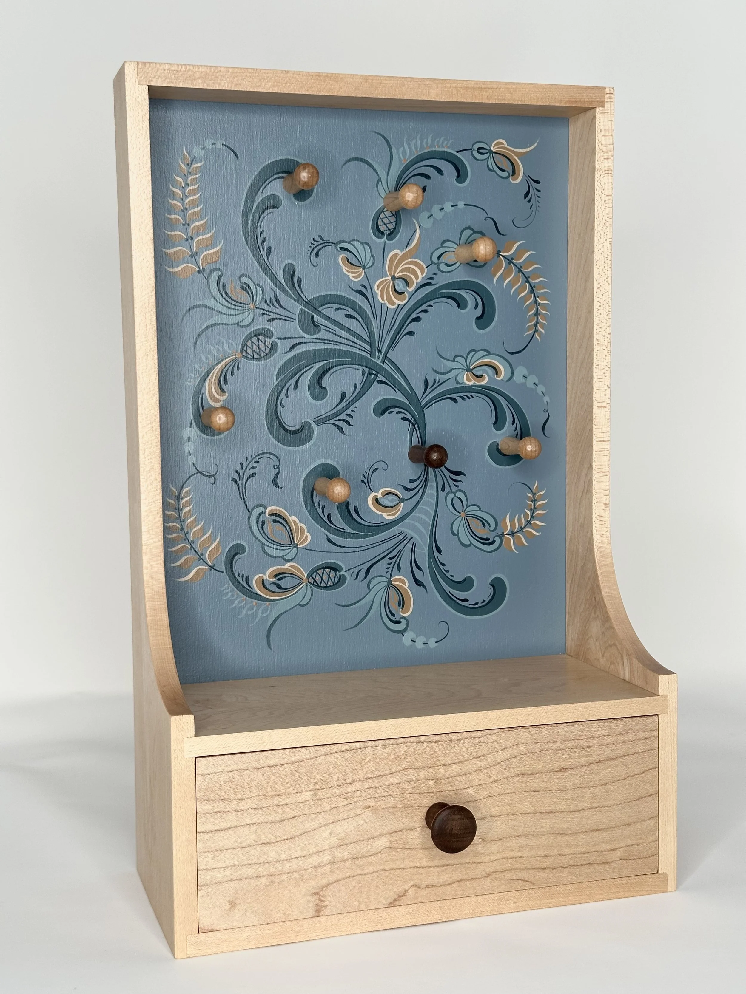 Key Cabinet with Drawer