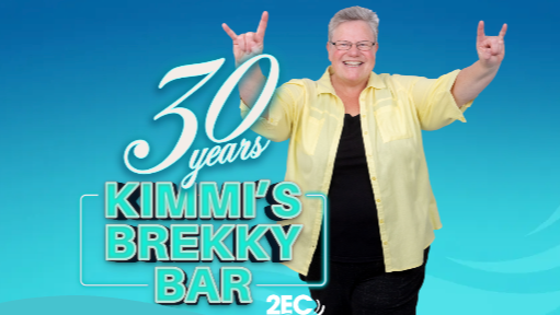 Kimmi’s Brekky Bar Reaches 30 Years On Air
