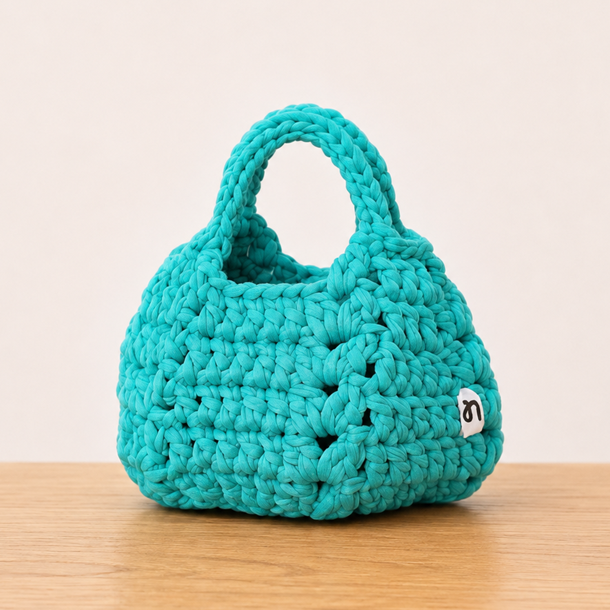handbag - teal