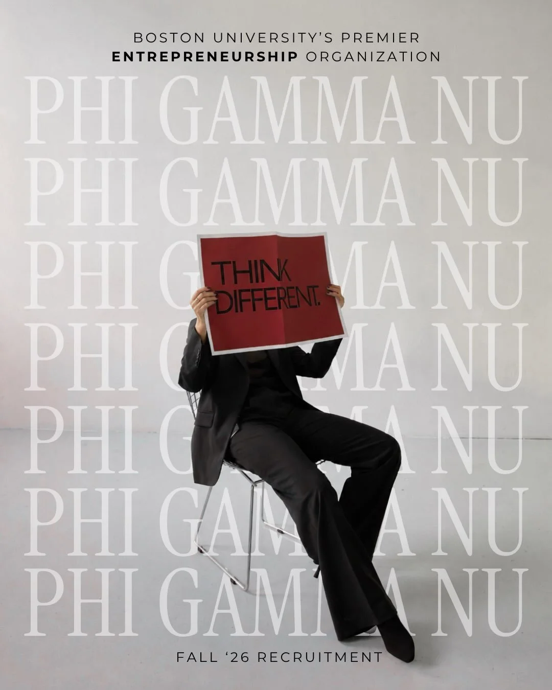 Think Different. Rush PGN.

Fall &lsquo;26 Recruitment is here.

#phigammanu #bostonuniversity #recruitment #thinkdifferent