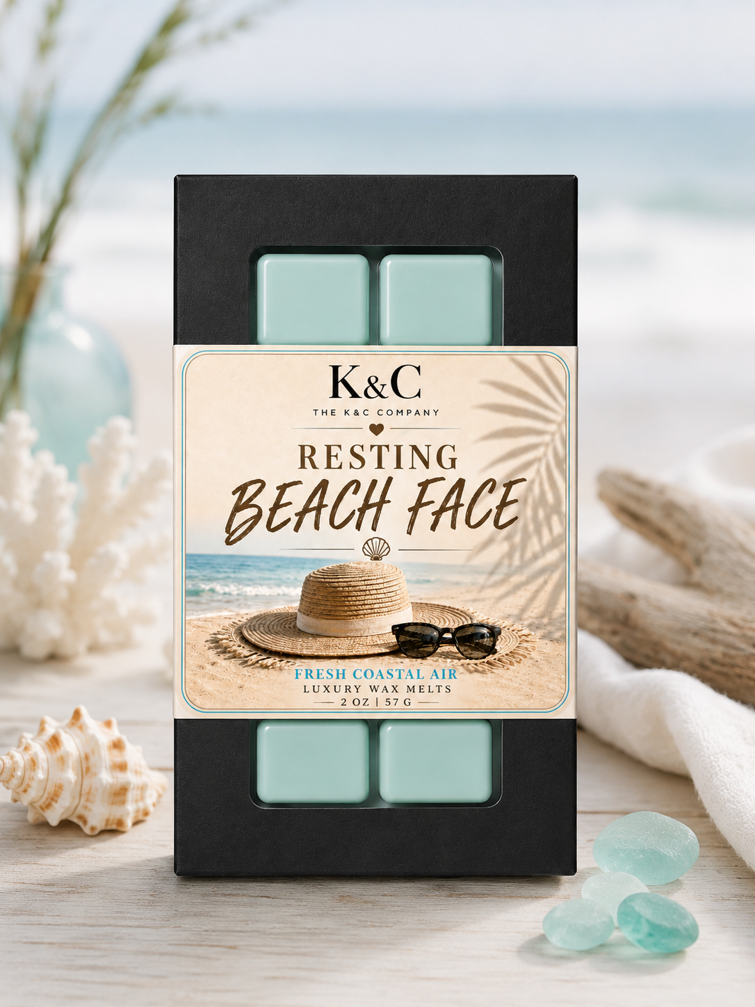 Resting Beach Face