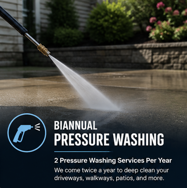 Biannual Pressure Washing Plan