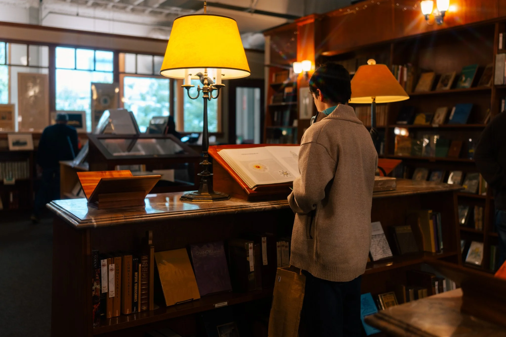 Rare book room Powell's Books Pearl District