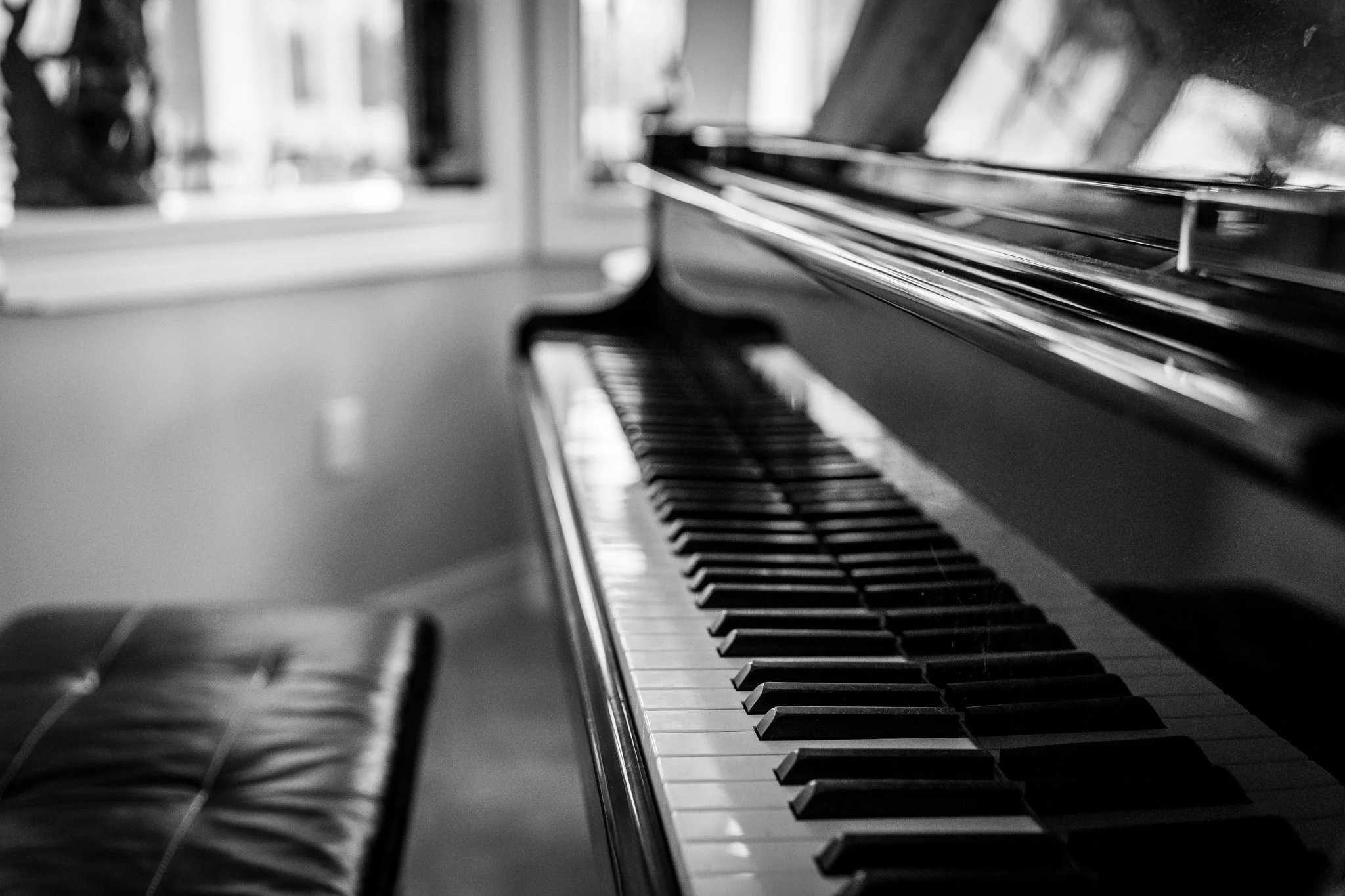 music grand piano keys