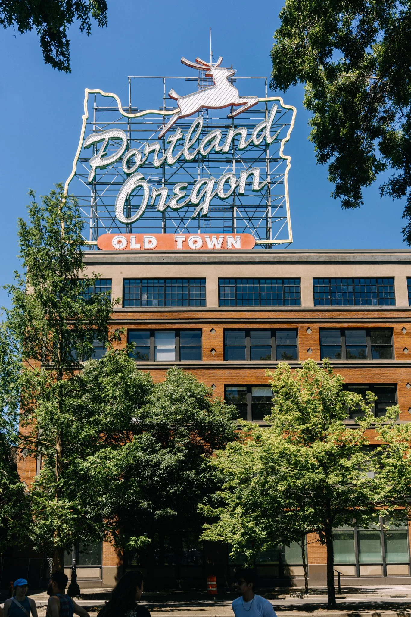 Old Town Portland Oregon Sign