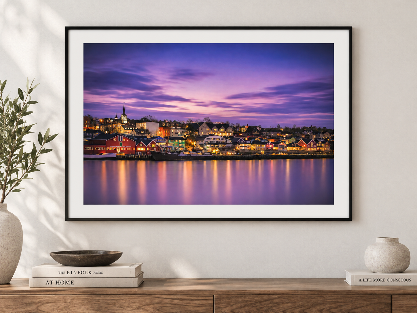 Lunenburg Harbour Twilight