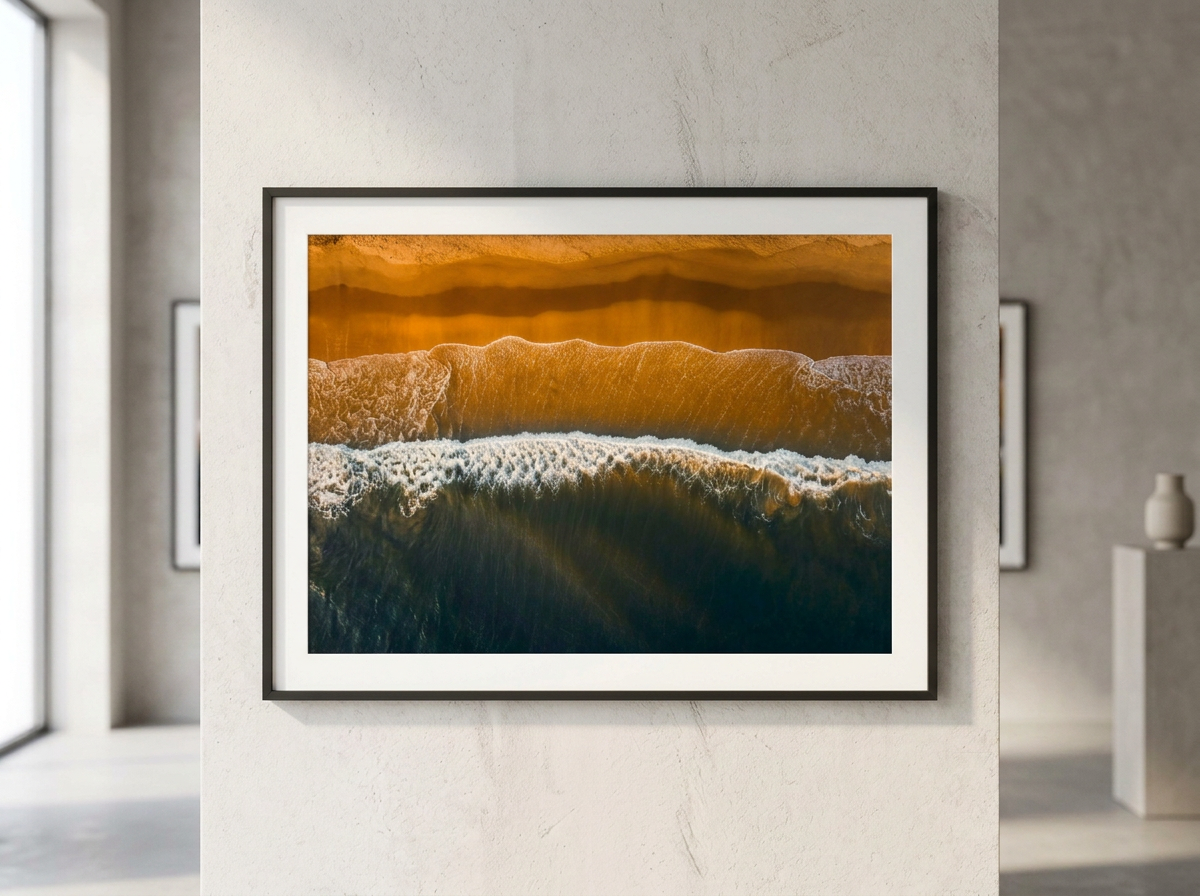 Aerial Waves on the Red Sands
