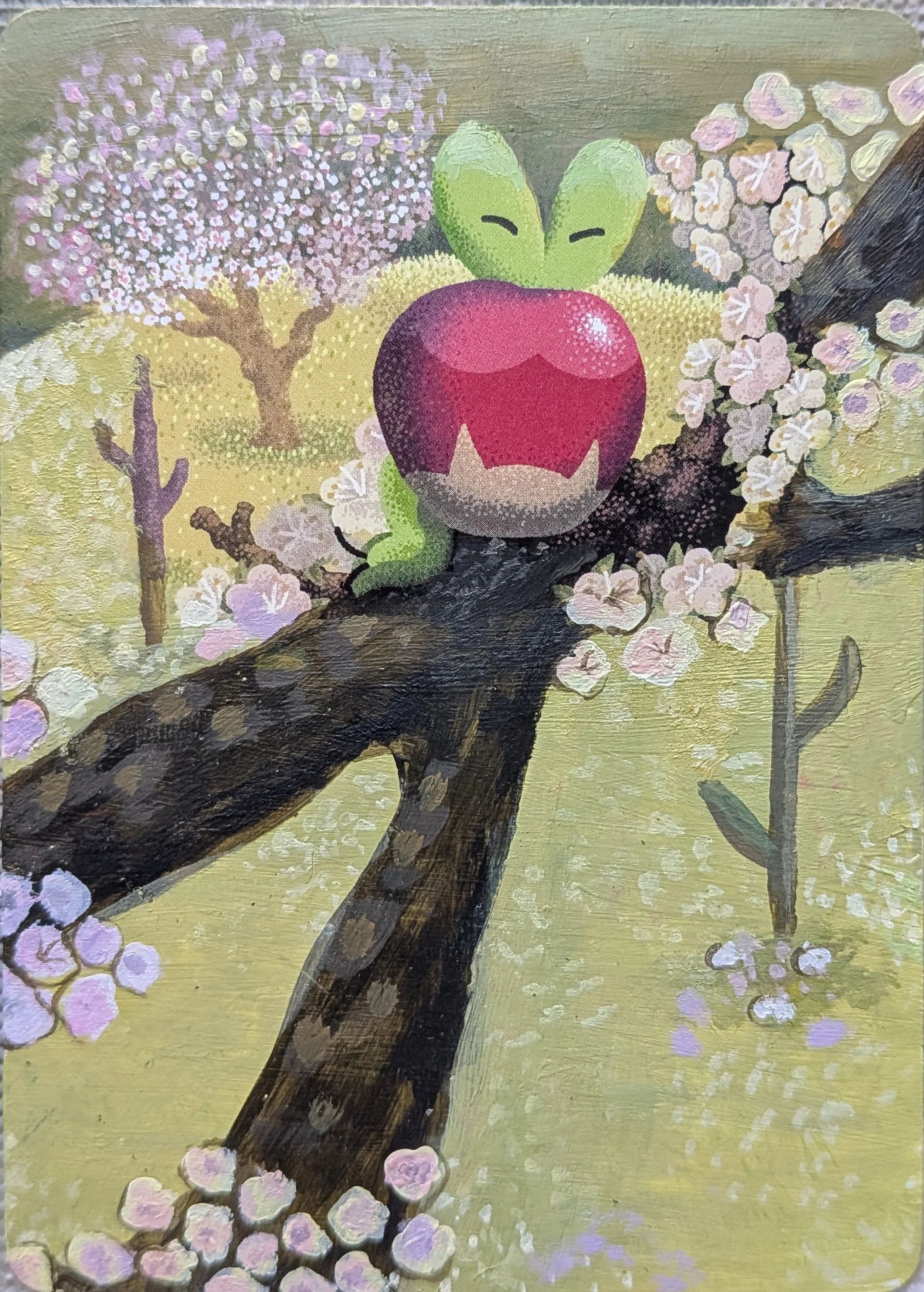 Applin Art Card