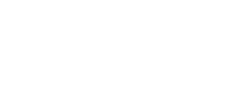 A white illustration of a rugby ball inside an oval outline on a black background.