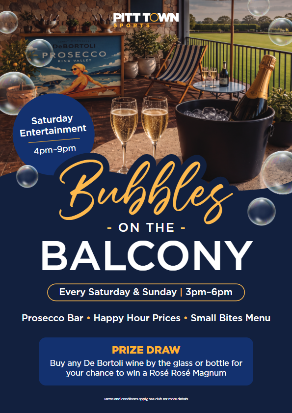 Bubbles on the Balcony