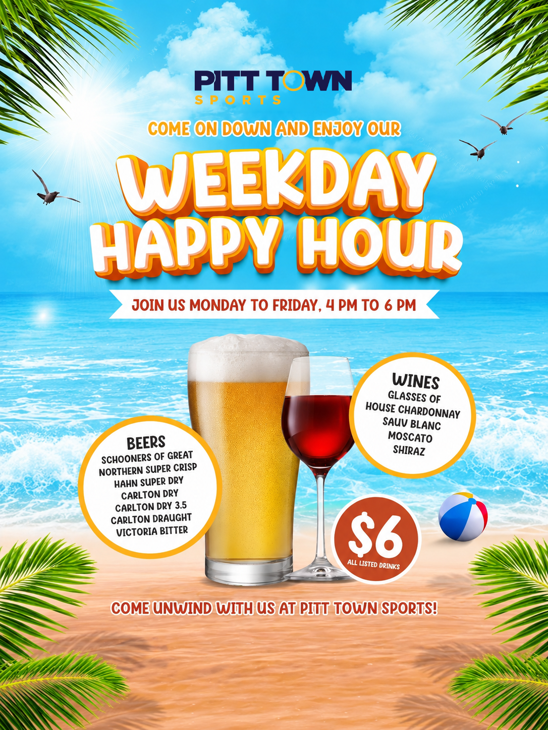 Weekday Happy Hour