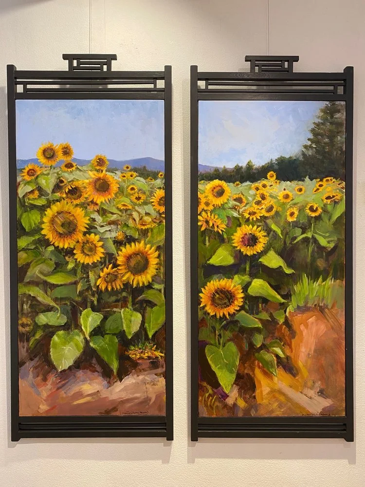 Edneyville Sunflowers I and II.jpeg