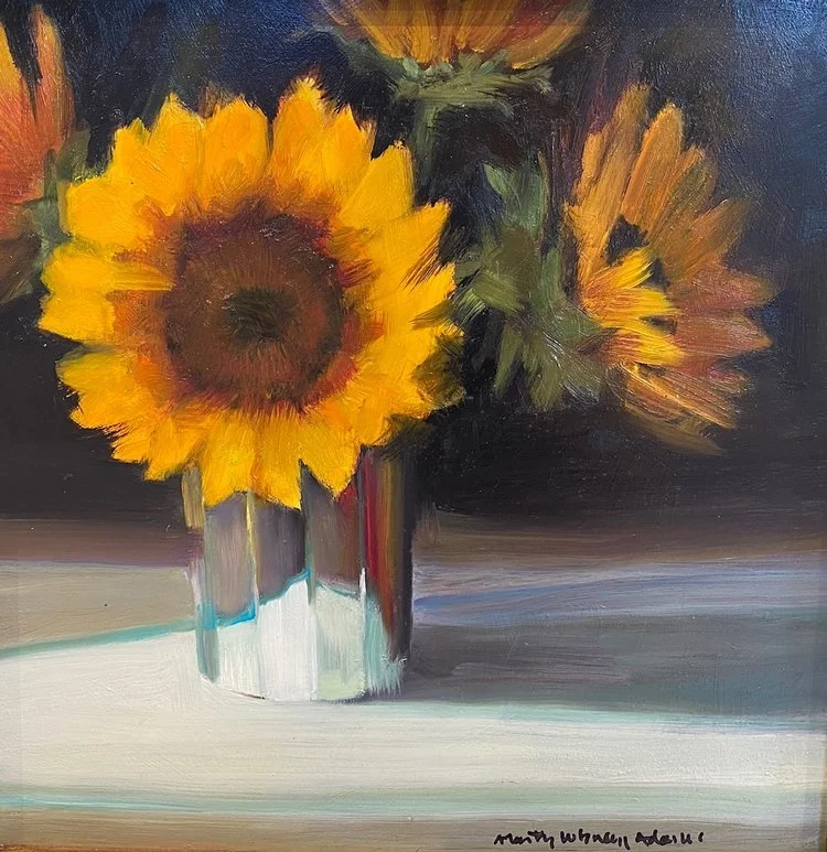 Sunflowers in a Silver Cup.jpeg