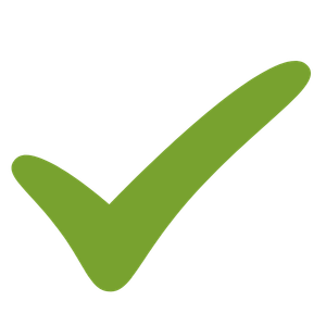 Green check mark