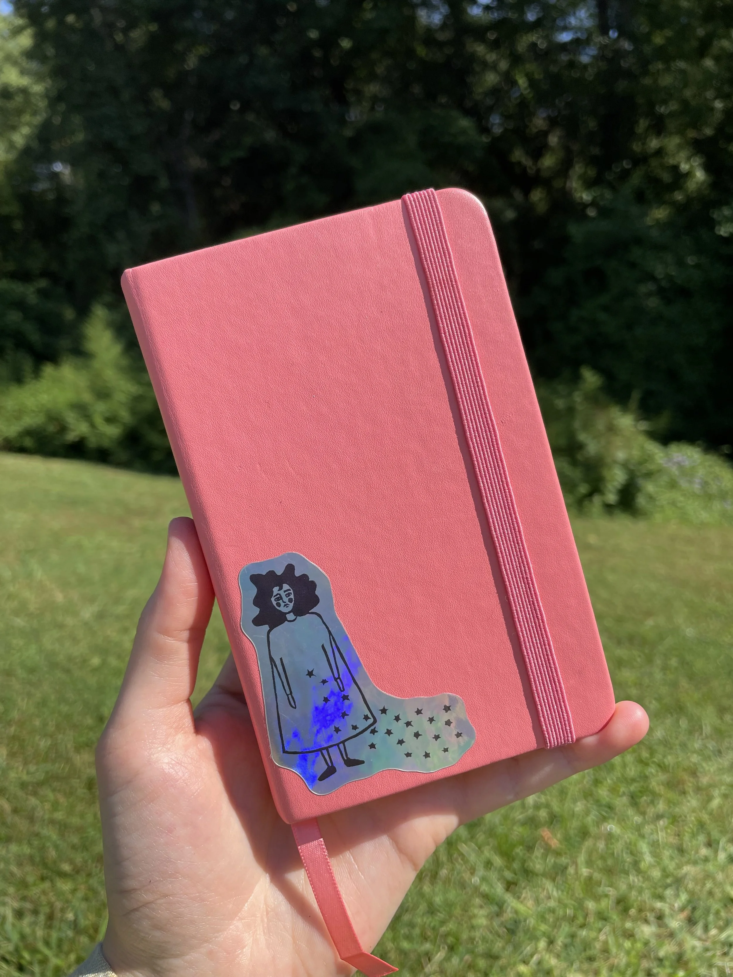 star lady sticker on journal.jpg