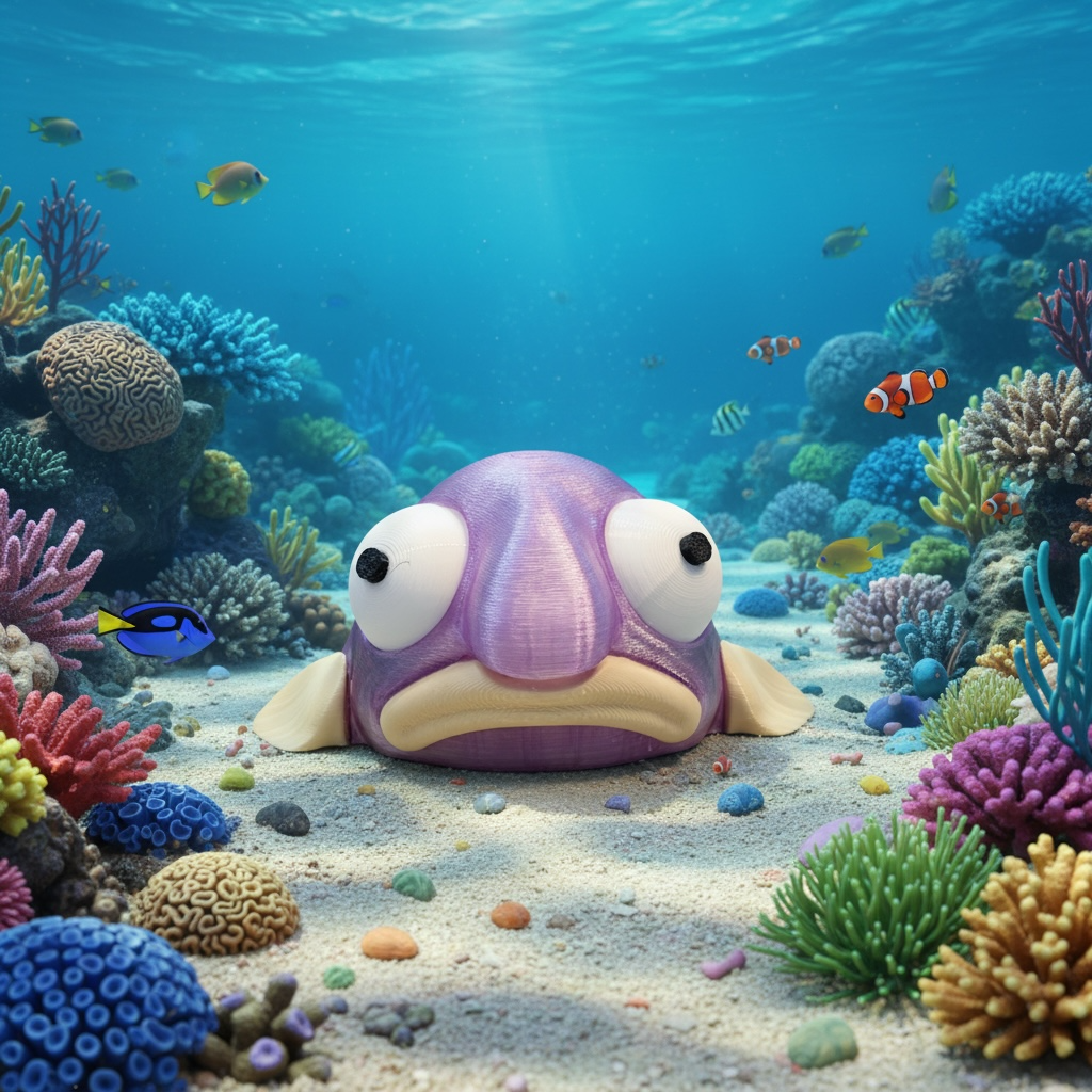 Jackie the Goofy Eyed Blob Fish