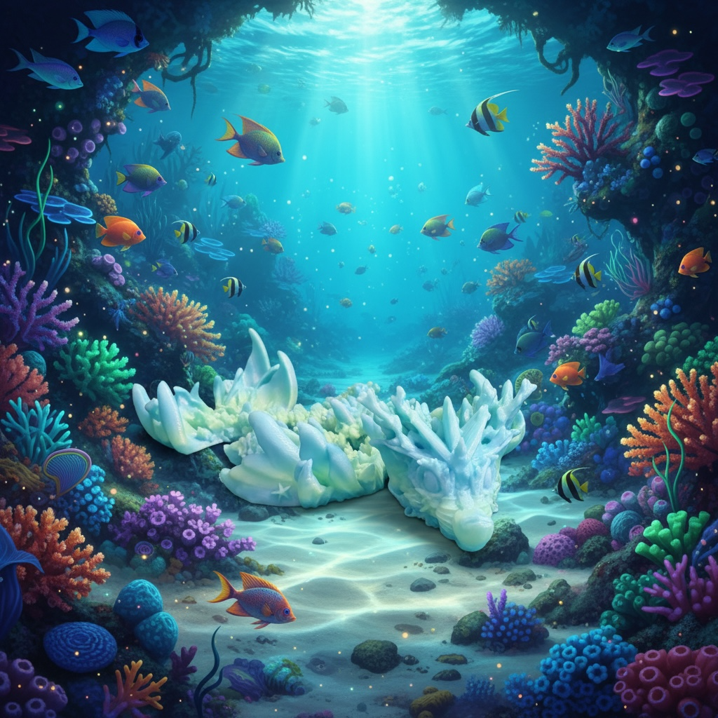 Shimmer the Coral Reef Dragon