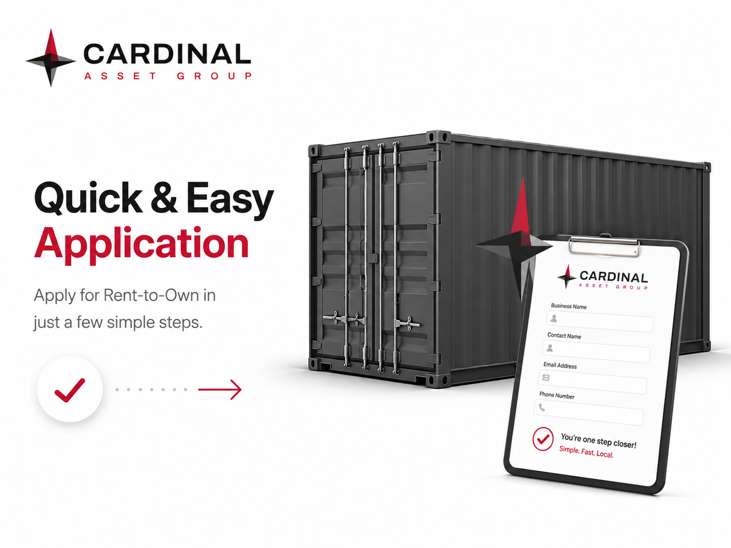 Quick and Easy Container RTO Apply