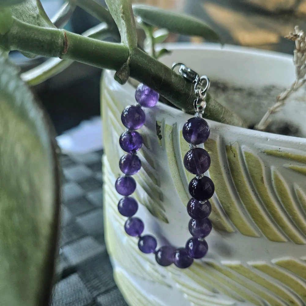 Amethyst | 8 mm – Stone of Intuition & Peace