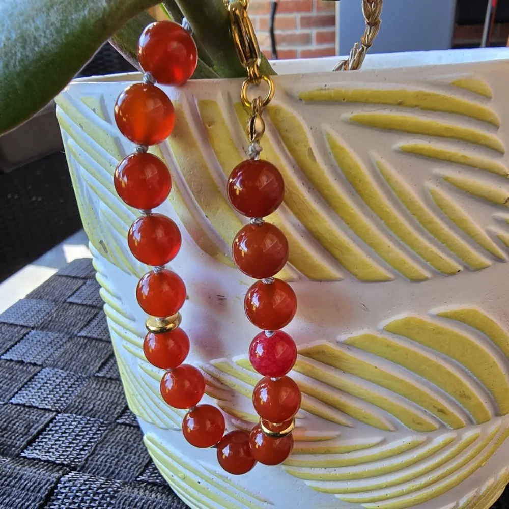 Carnelian | 8 mm – Stone of Creativity & Vitality