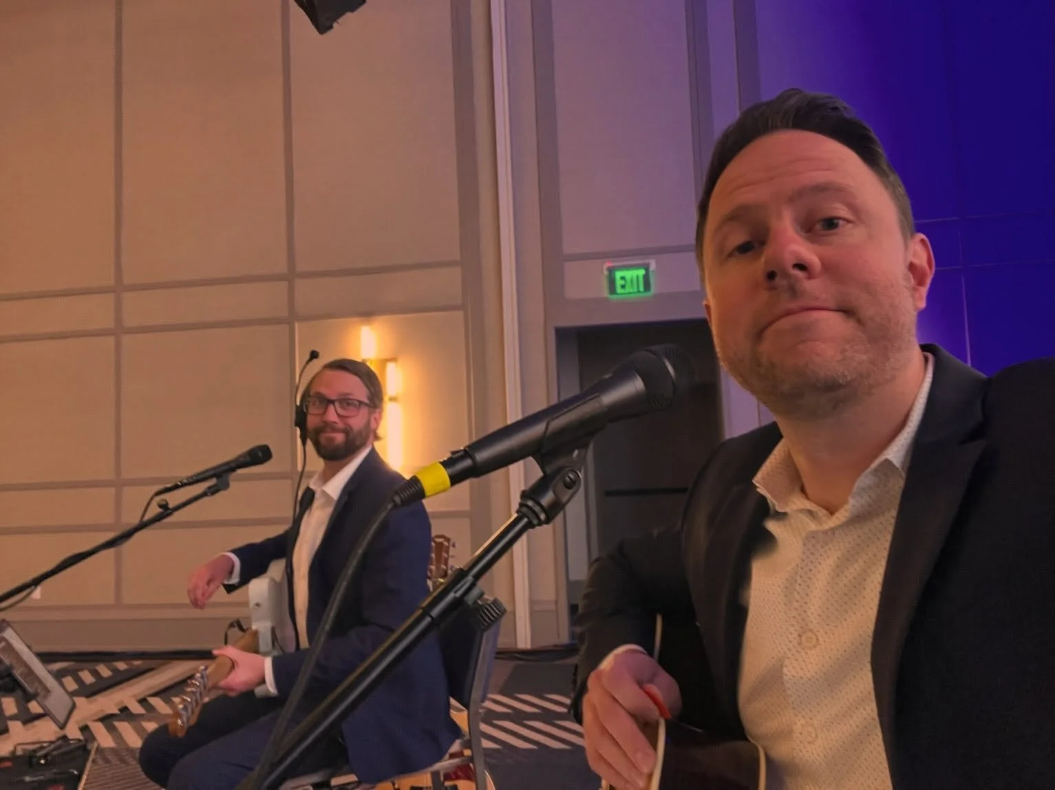 Grieving the end of the PGA season 😩Congrats to Scottie on another great season&hellip;

Reminiscing about last year&rsquo;s @pga awards at @omnipgafriscoresort! Loved being the house band for the evening. Thanks for having us!

Also grateful the LP