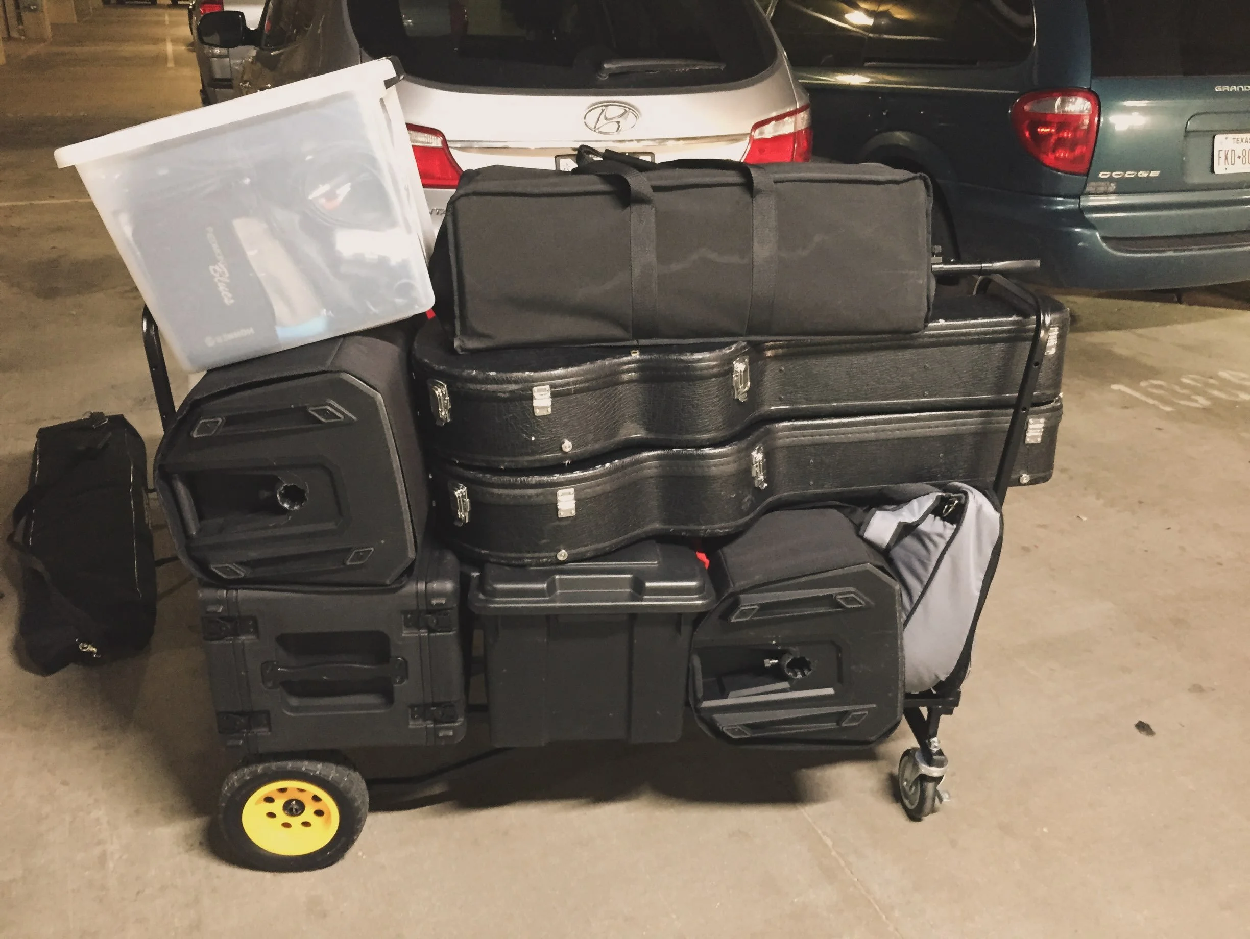 Over 300 events and counting with the same @rocknroller.multicart . Just a wheel and castor replacement or two along the way, but they&rsquo;re still rocking and rolling!