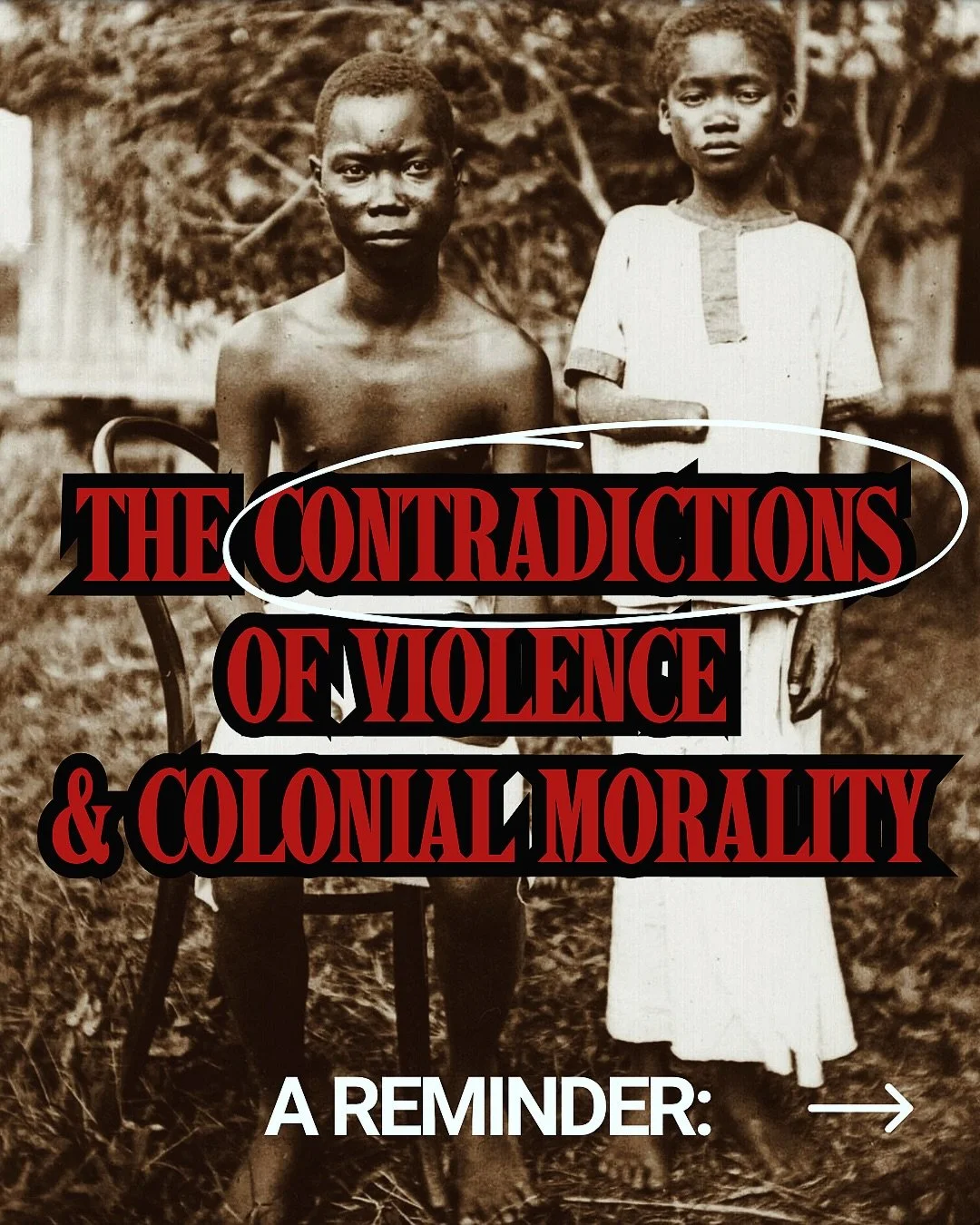 Colonialism was not built through peace. It was built through conquest, dispossession, forced labor, extraction, and violence, often while presenting itself as &ldquo;civilization,&rdquo; &ldquo;progress,&rdquo; and moral duty.

Yet when colonized pe