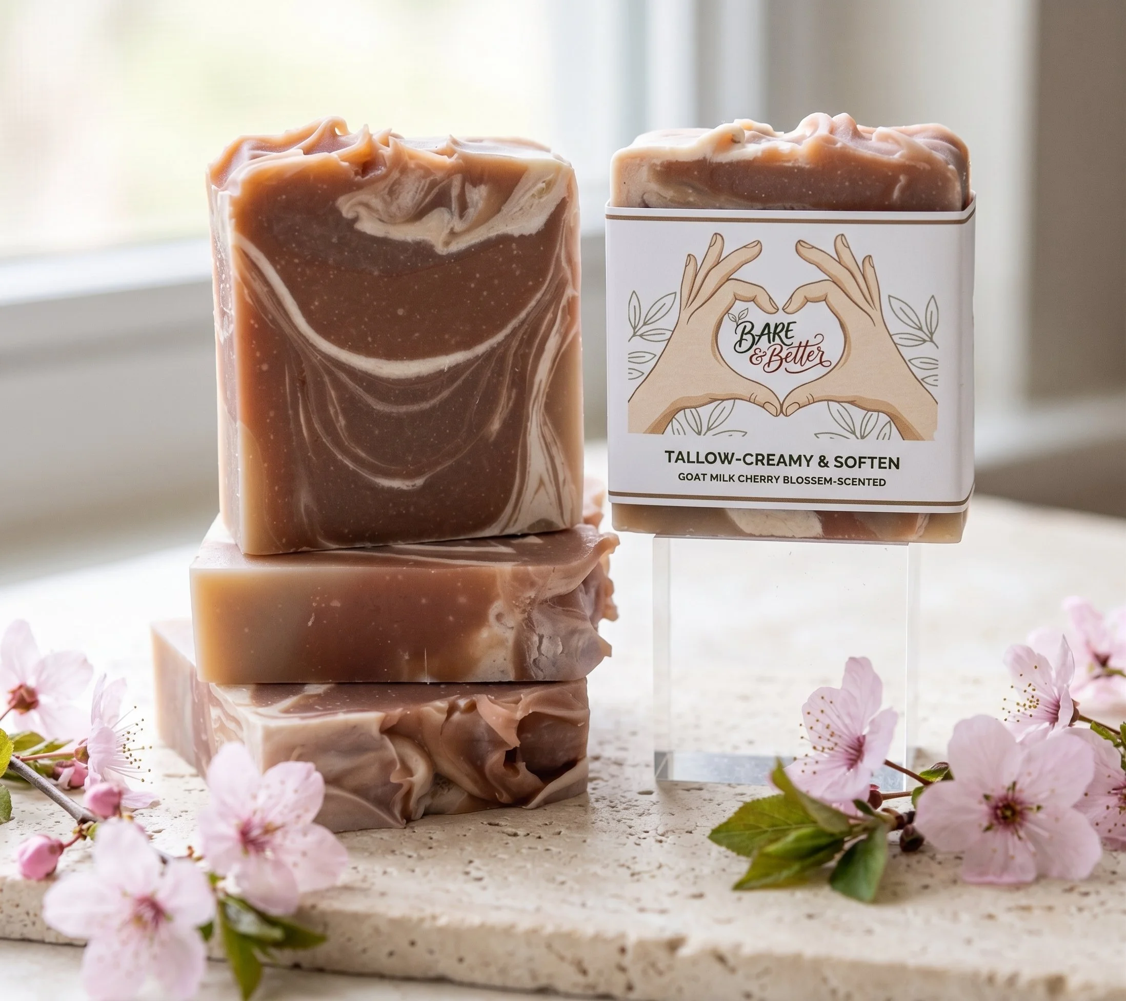Goat Milk Cherry Blossom-Scented