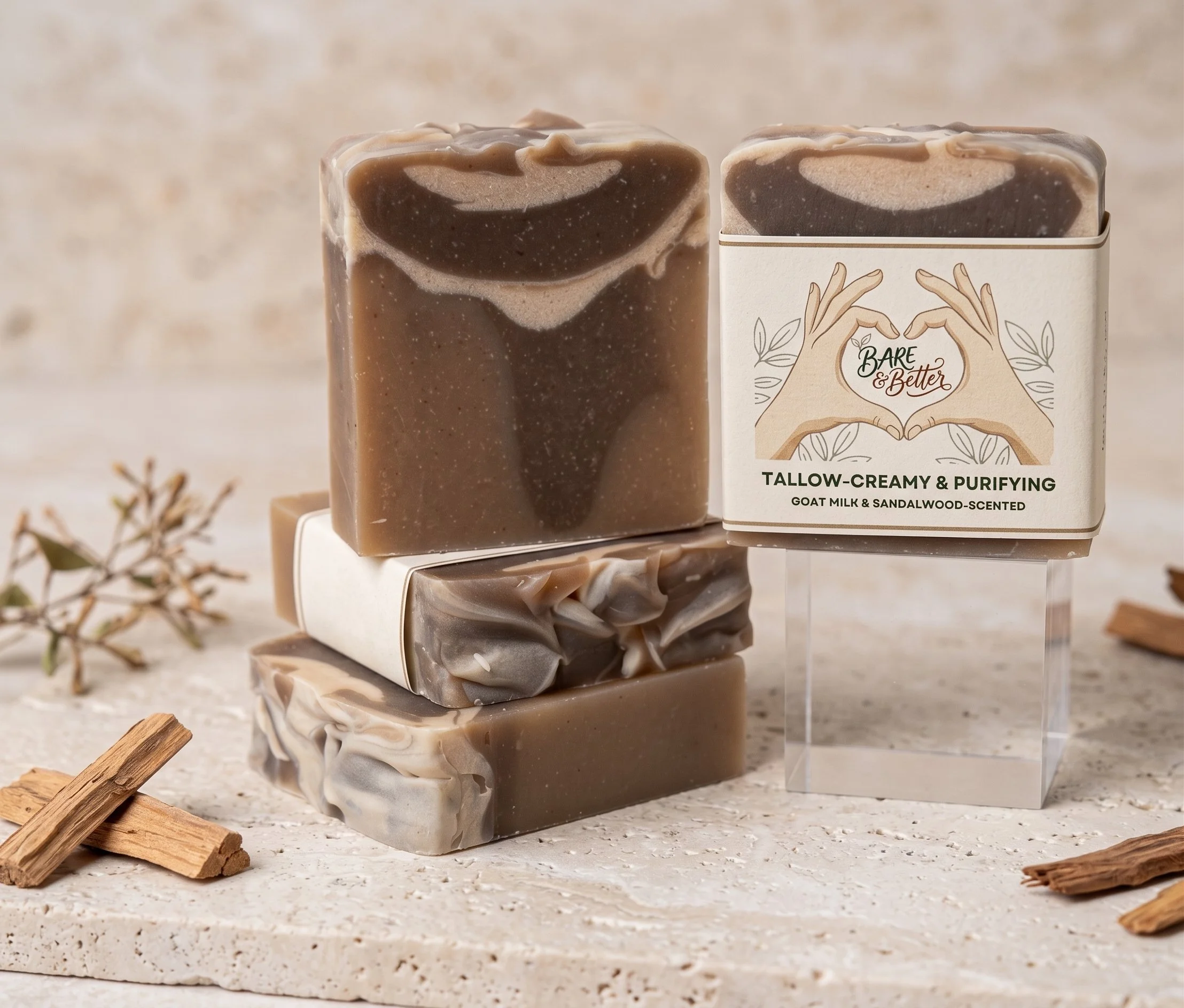Goat Milk & Sandalwood-Scented