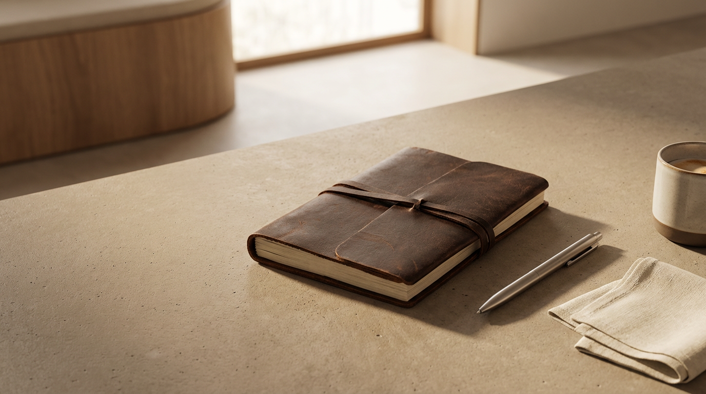Leather Reflection Journal