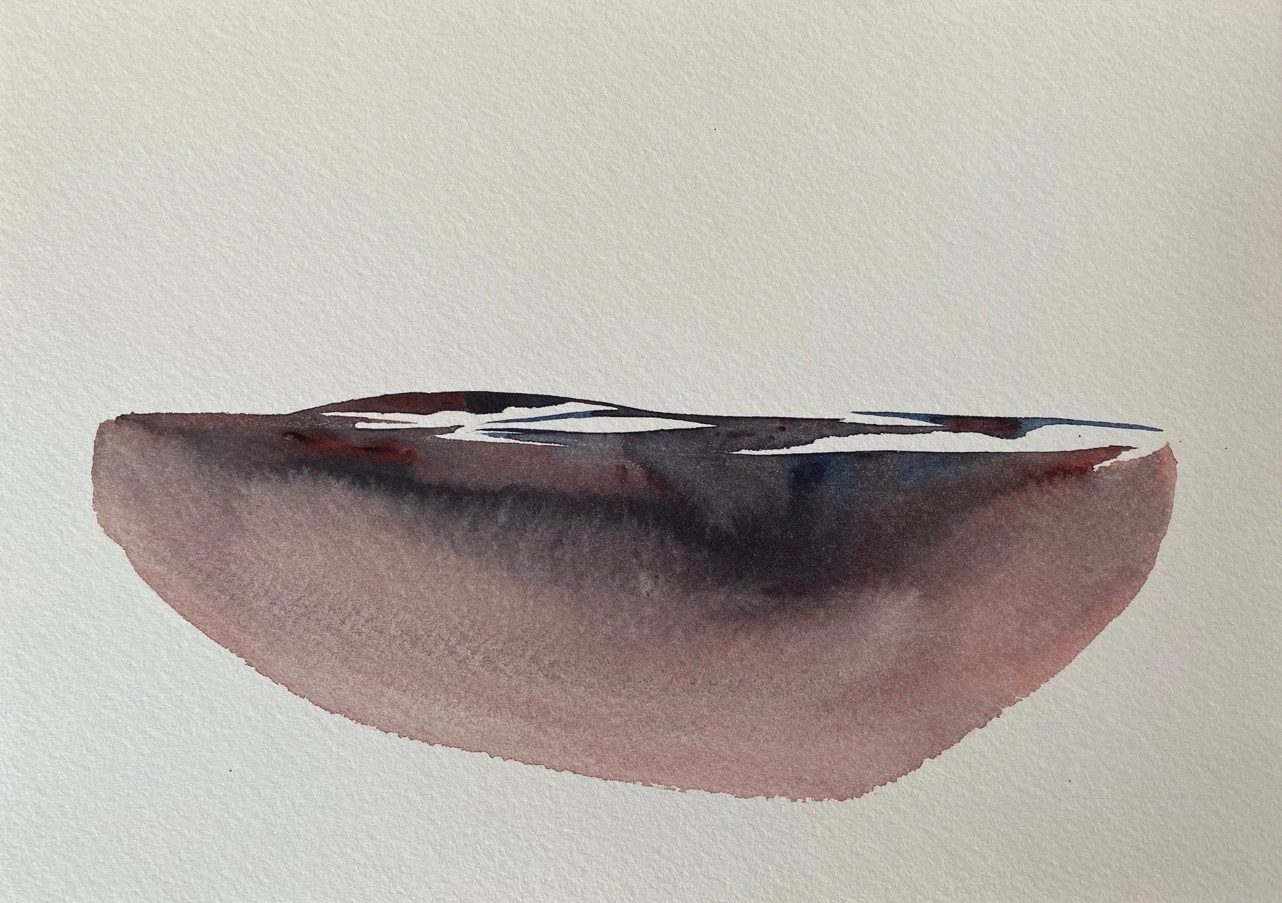 Depth, watercolor, SOLD