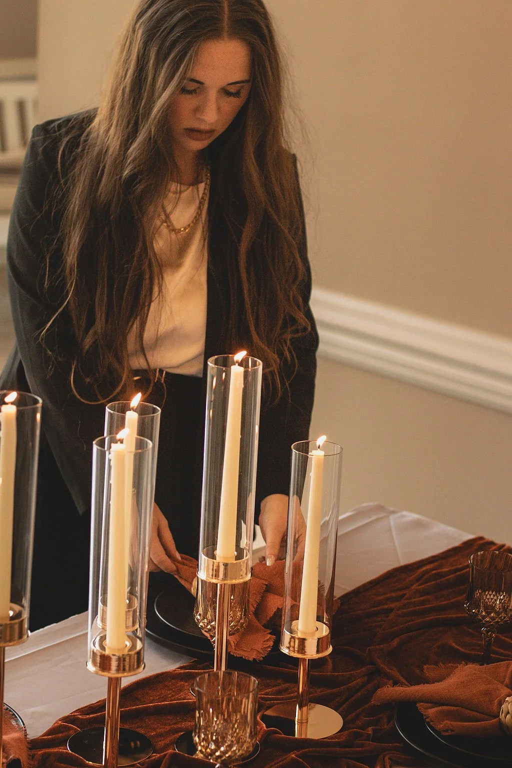 Hurricane Taper Candle Holder