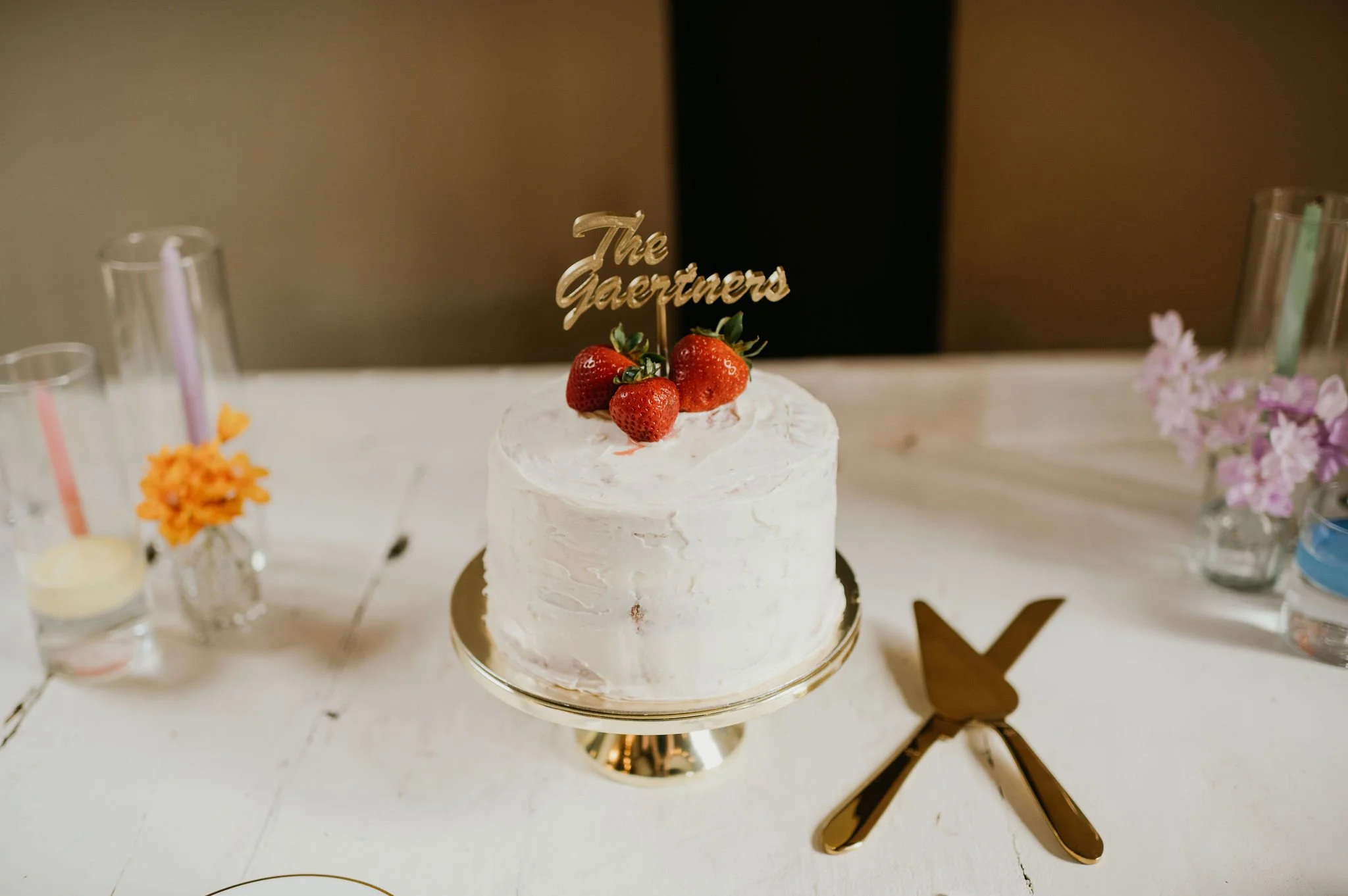 Gold Cake Stand