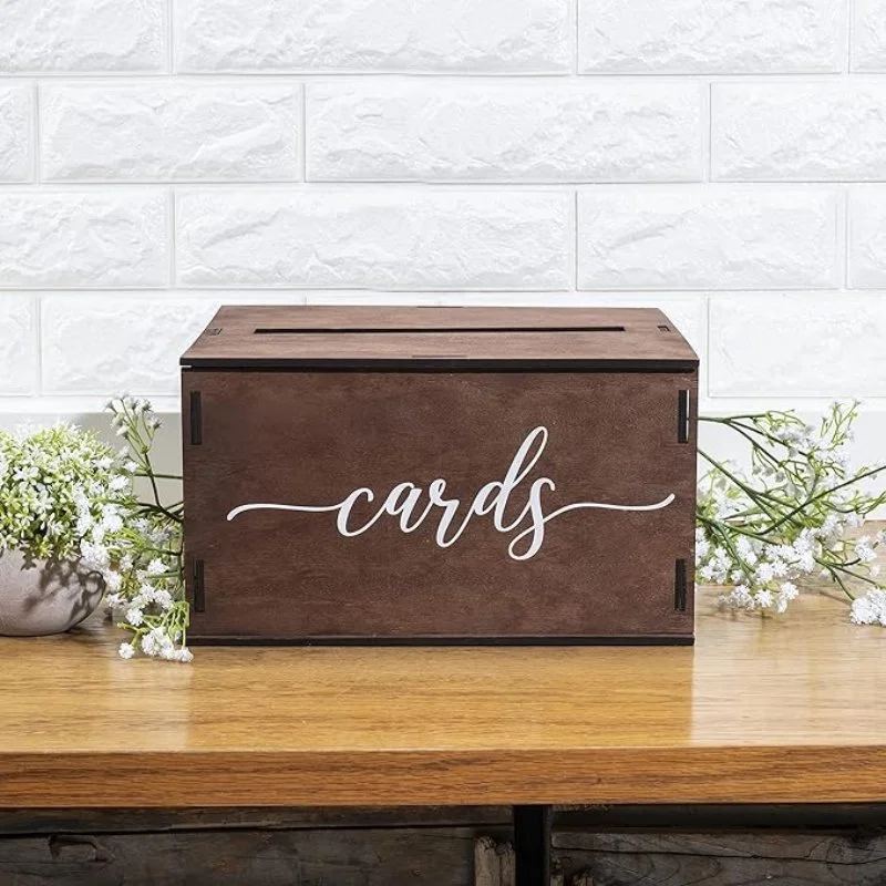 Wooden Card Box