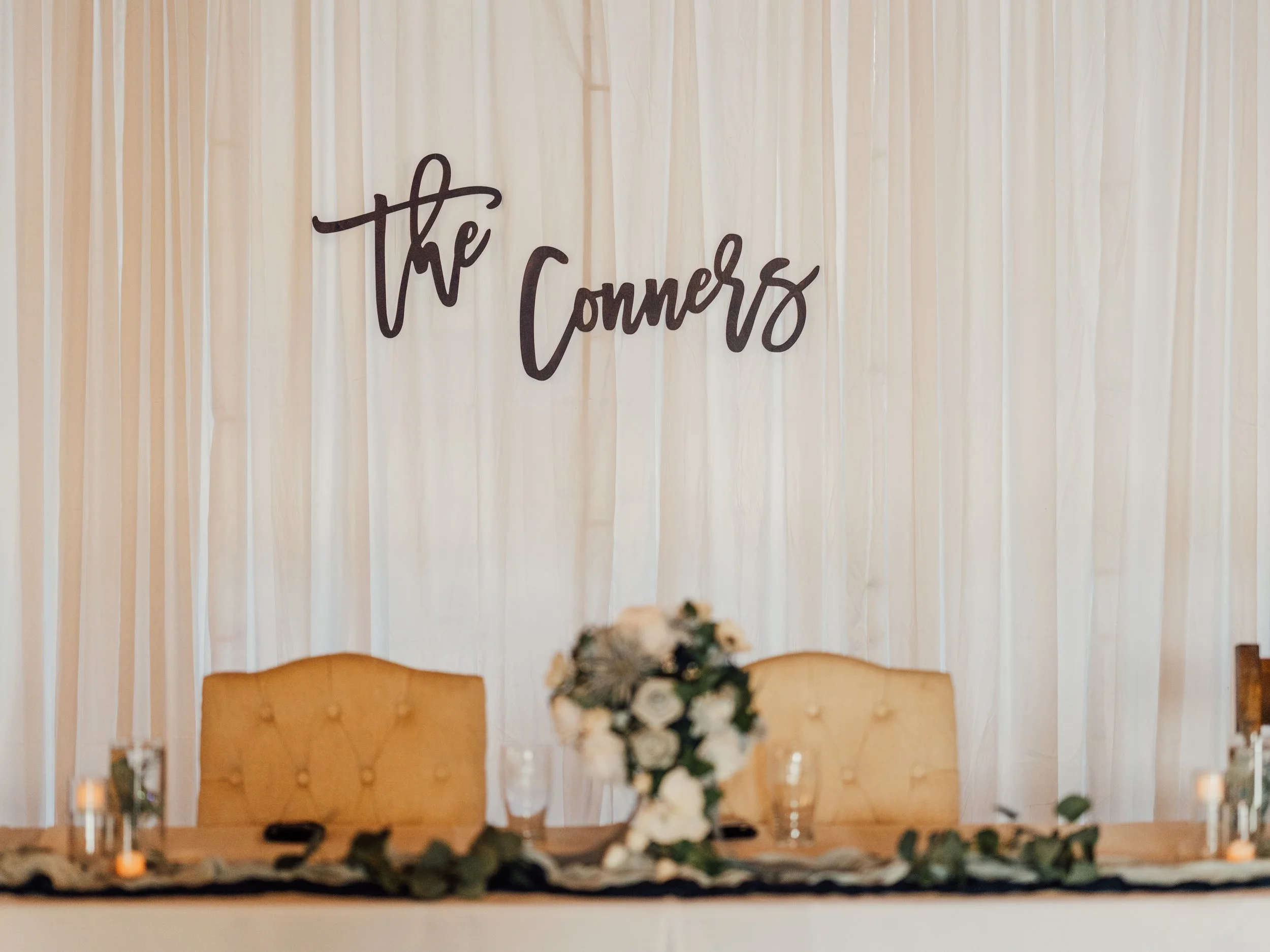 White Backdrop Curtains