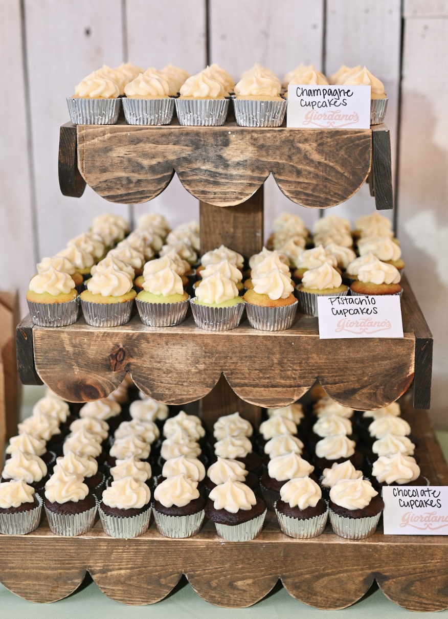 Wooden Cupcake Stand