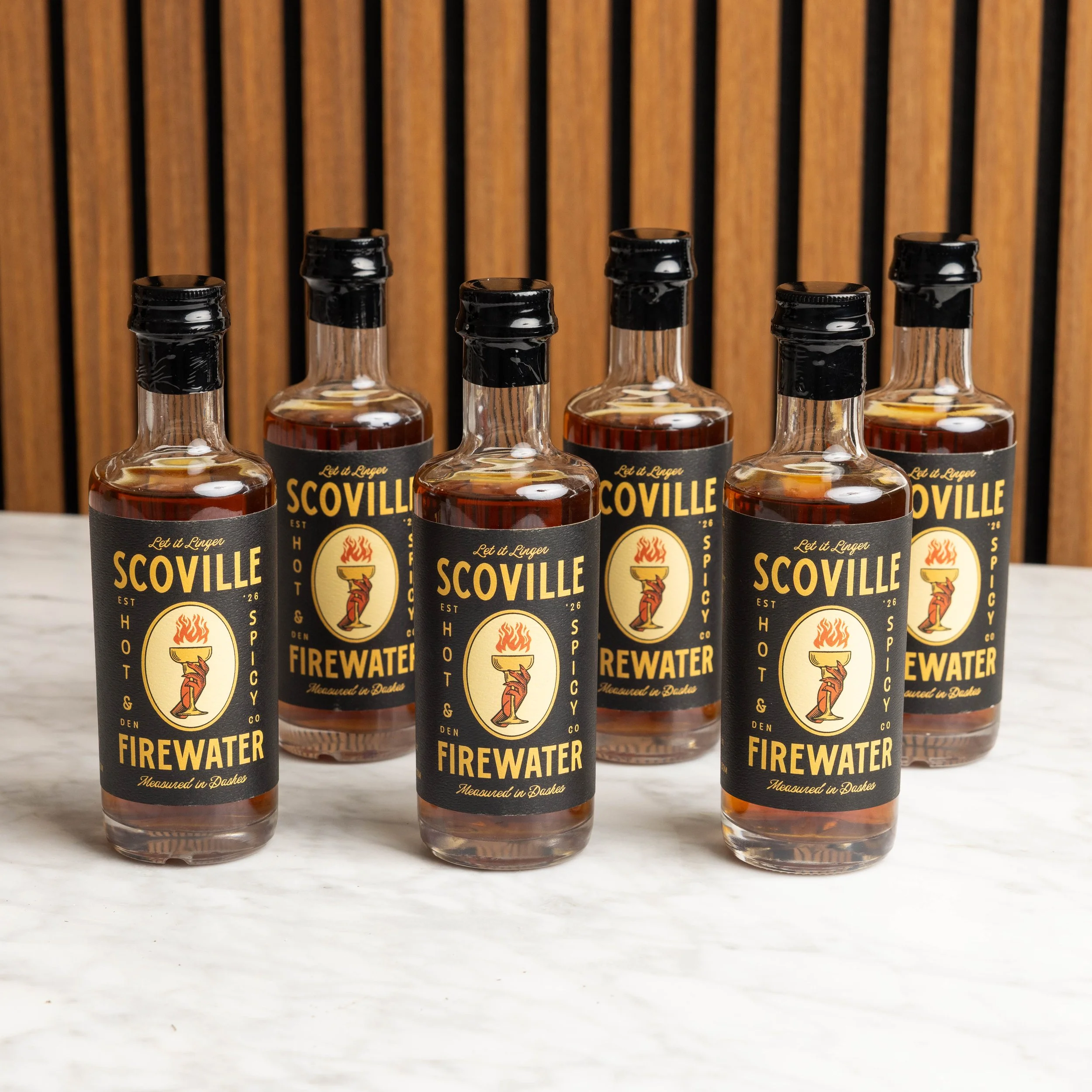 6 Pack of Scoville Firewater