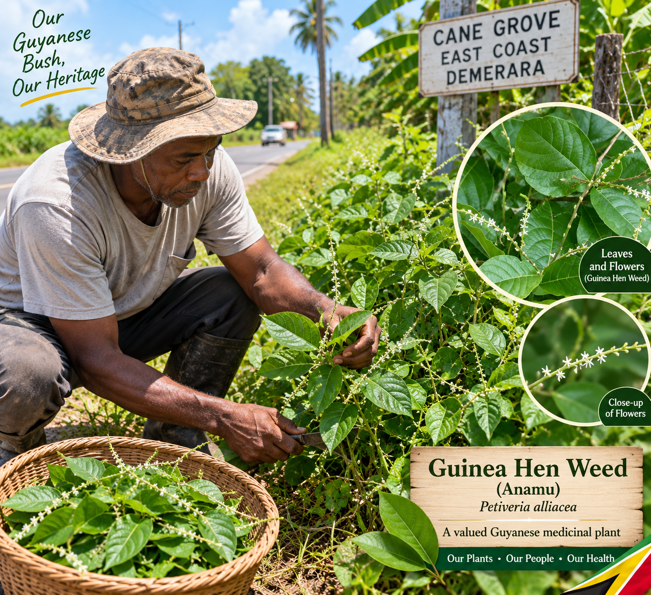  Guinea Hen Weed: The Strong-Smelling Guyanese Bush Our Elders Knew Well