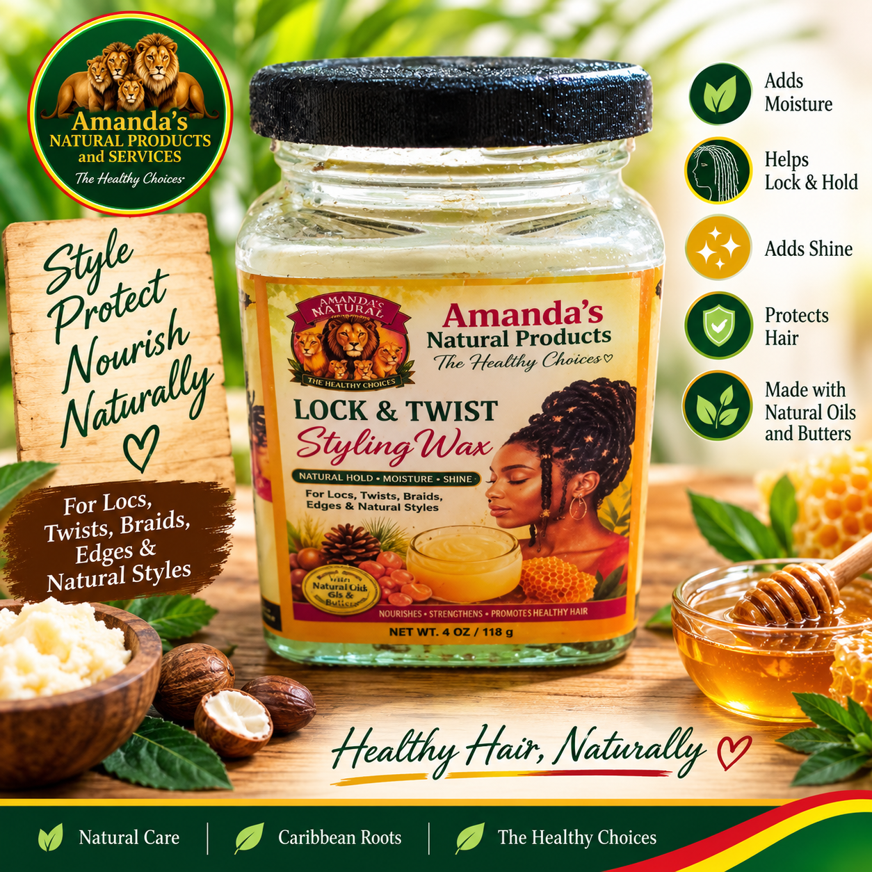 Amanda’s Natural Hair Food
