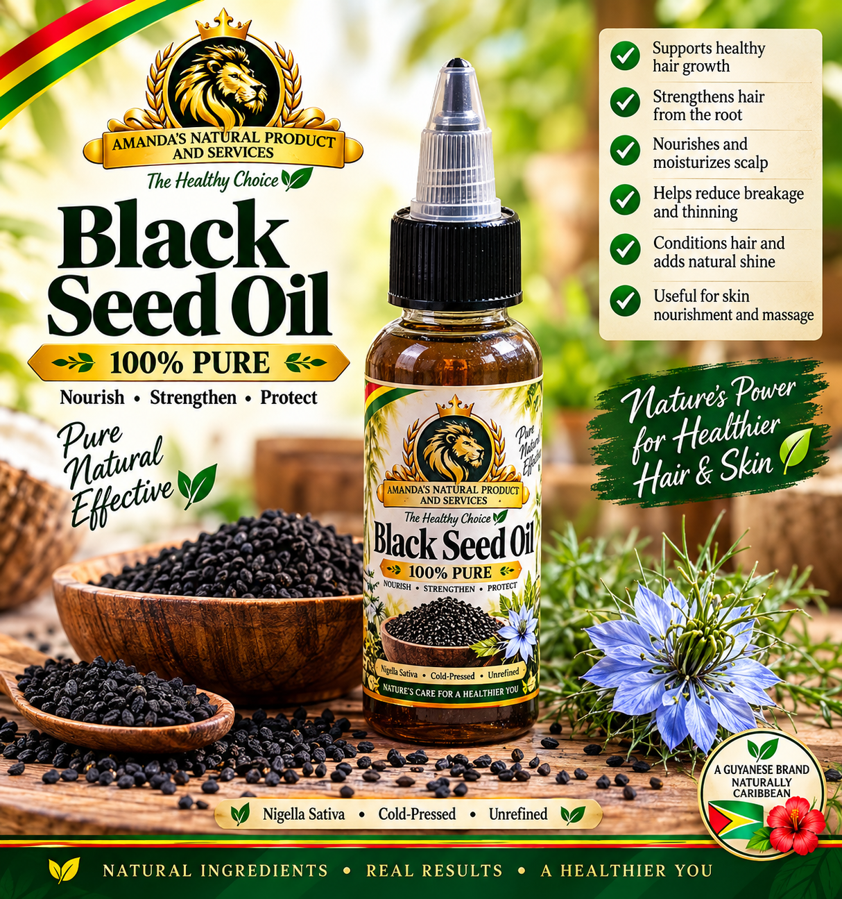 Amanda’s Black Seed Oil