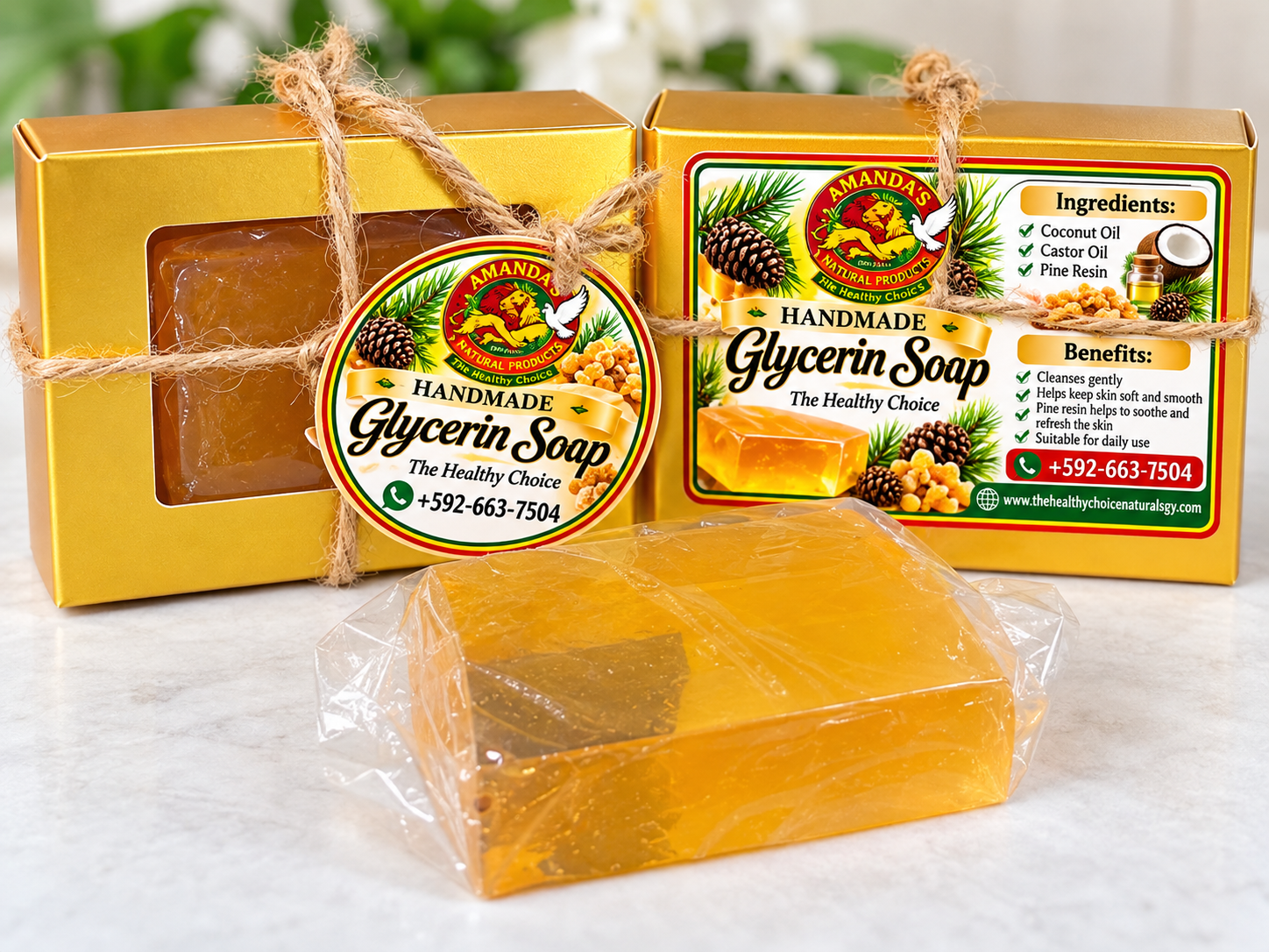 Amanda’s Natural Handmade Glycerin Soap