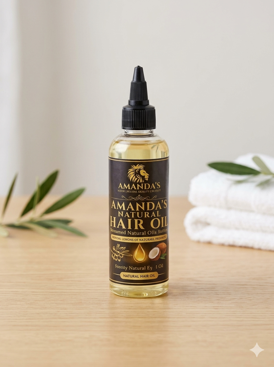 Amanda’s Natural Hair Oil