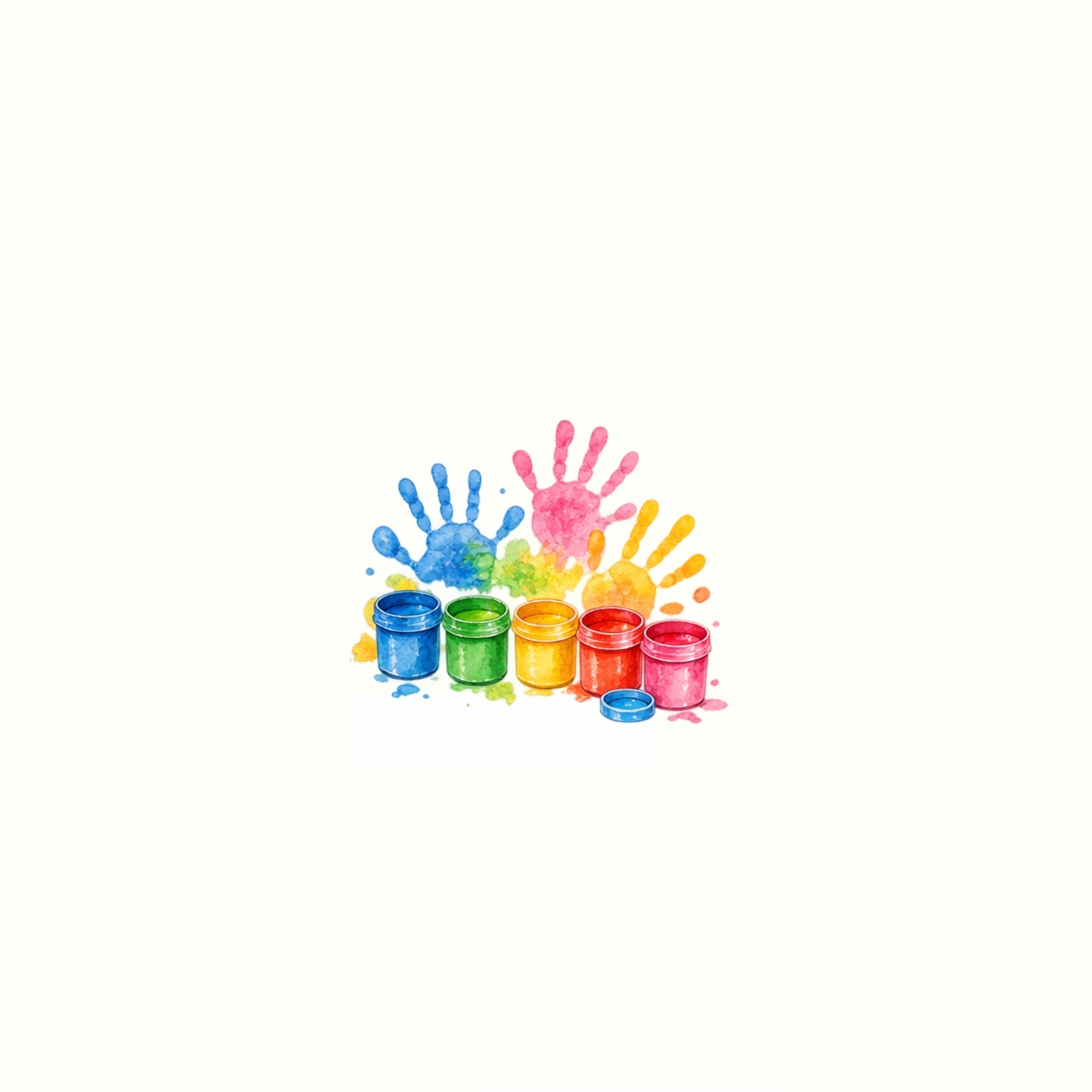 Kid's Finger Paint Set